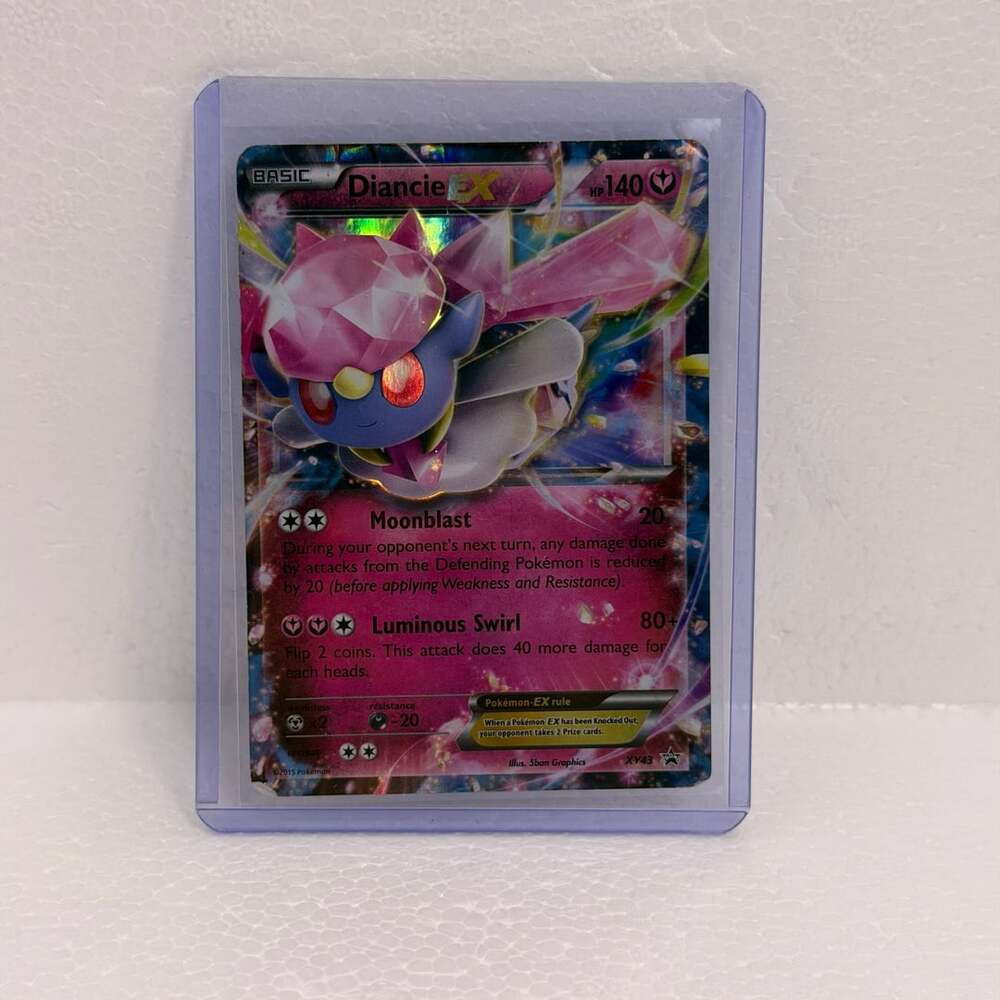Pokemon Diancie EX XY43 Black Star Promo Holo Card